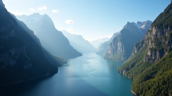 Discover the breathtaking views of milford sound aerially